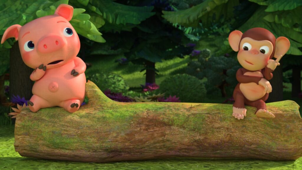 CoComelon – Apples and Bananas video thumbnail, directed by Marvin Lee